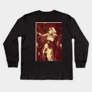 Holy Maiden Leading Chaldea Kids Long Sleeve T-Shirt